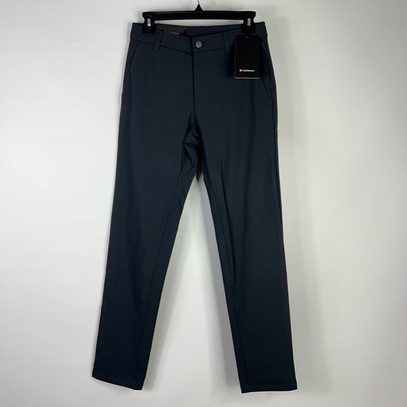 lululemon athletica Other - Lululemon Mens Commission Pants Black Stretch Wrinkle Resistant 28x32 New